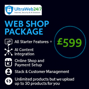web development services uk fully managed and hosted