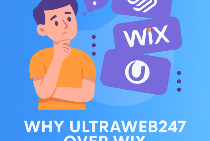 UltraWeb24/7 vs. DIY Website Builders: The Affordable, Personalized Solution That Simplifies Your Web Development Journey